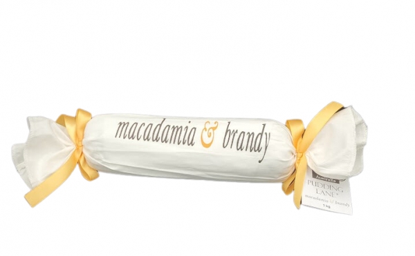 Pudding Lane Macadamia & Brandy Log 1kg