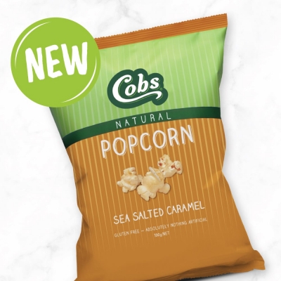 Cobs Natural Sea Salted Caramel Popcorn 100g