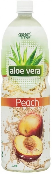 Green Time Aloe Vera Peach 1.49lt