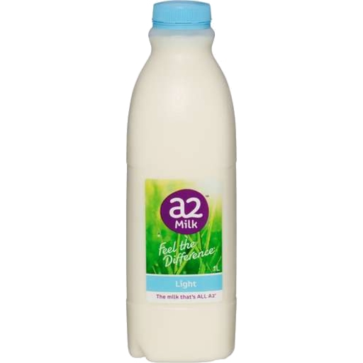 A2 Light Milk 1lt