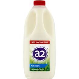 A2 Milk Full Cream Lactose Free 2lt