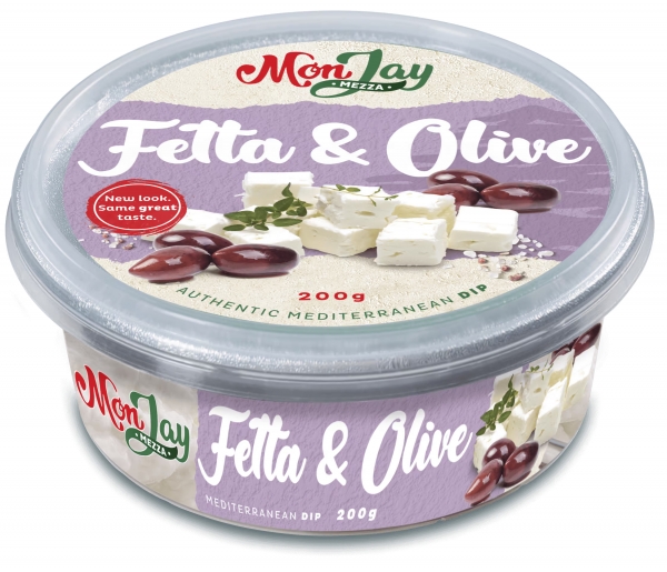 Monjay Mezza Fetta & Olive Dip 200g