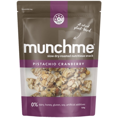 Munch Me Snack Pistachio Cranberry 120g