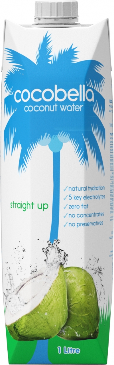 Cocobella Coconut Water Straight Up 1lt