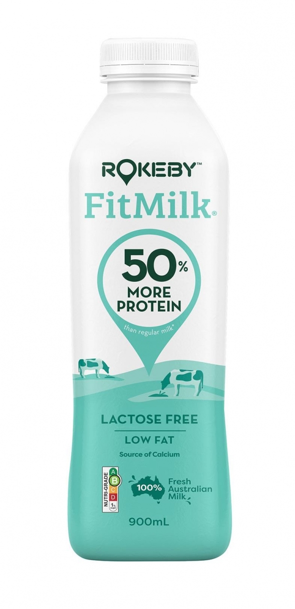 Rokeby Fit Milk Lactose Free Low Fat 900ml