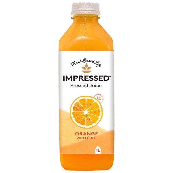 Impressed Juice Orange With Pulp 1lt