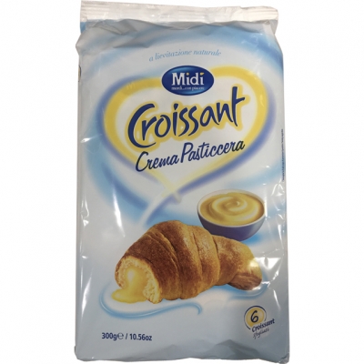 Eurobisc Crema Pasticiera Croissants 6 Pack