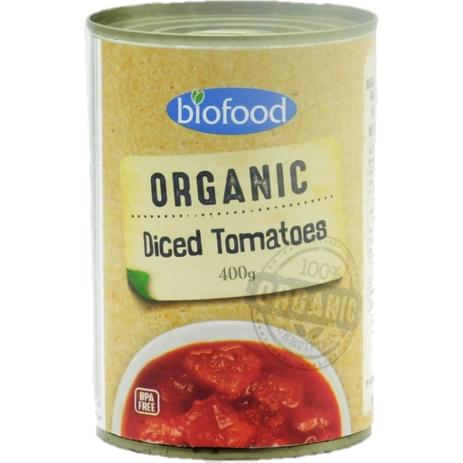 Biofood Organic Diced Tomatoes 400g