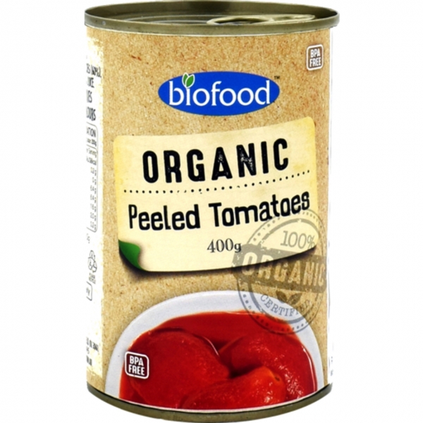 Biofood Organic Peeled Tomatoes 400g