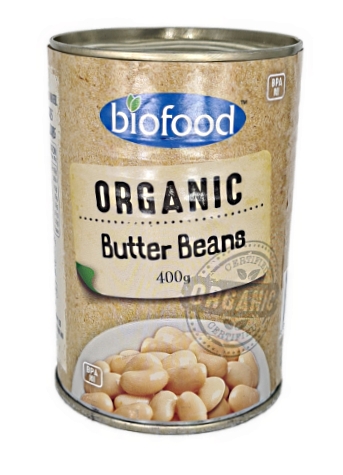 Biofood Organic Butter Beans 400g