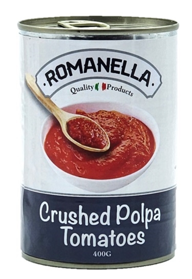 Romanella Polpa Crushed Tomatoes 400g