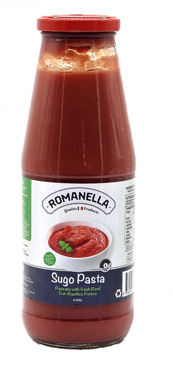 Romanella Sugo Pasta Passata 690g