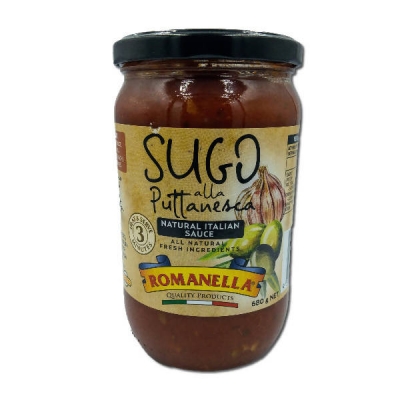 Romanella Sugo Alla Puttanesca 680g