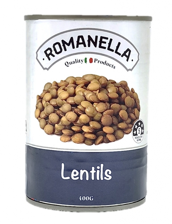 Romanella Lentil Beans 400g