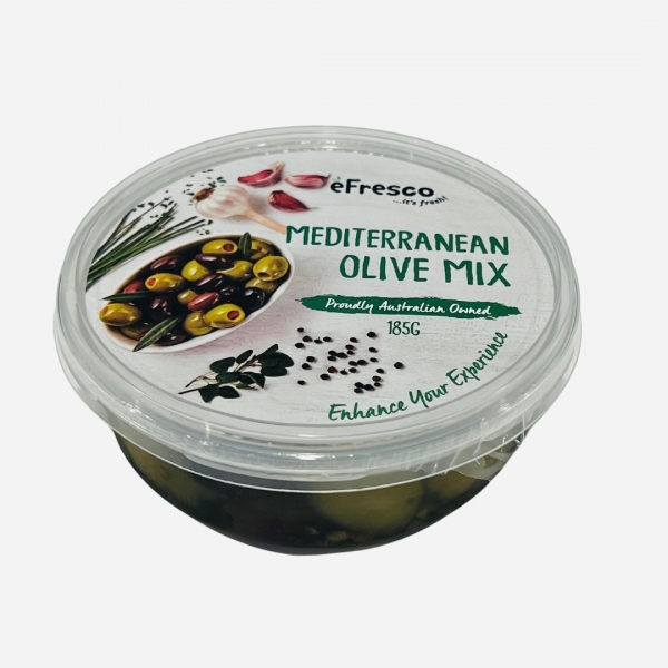 E Fresco Mediterranean Olive Mix 185g