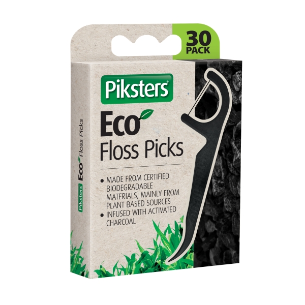 Piksters Eco Floss Picks 30 Pack