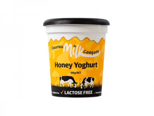 Fleurieu Honey Yoghurt Lactose Free 500ml