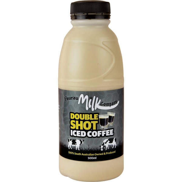 Fleurieu Milk Co Double Shot Iced Coffee 500ml