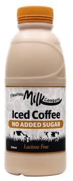 Fleurieu Milk Co Iced Coffee No Added Sugar Lactose Free 500ml