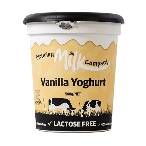 Fleurieu Vanilla Yoghurt Lactose Free 500g