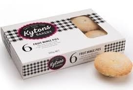 Kytons Bakery Fruit Mince Pies 6 Pack 300g