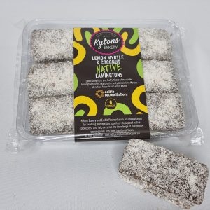 Kytons Native Lamington Fingers Lemon Myrtle 6 Pack