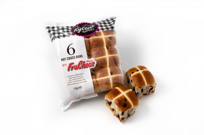 Kytons Bakery Hot Cross Buns Fruchocs 6 Pack 500g