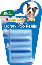 Essentially Pets Doggy Poo Refill 3 Pack