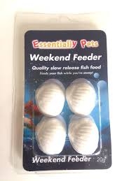 Essentially Pets Weekend Feeder Fish Food Block 20g