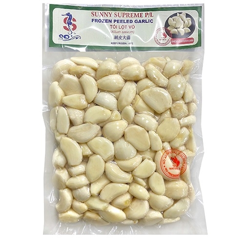 Sunny Supreme Frozen Peeled Garlic 500g