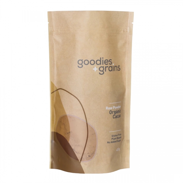 Goodies & Grains Organic Raw Cacao Powder 400g