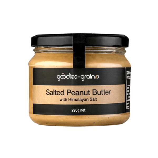 Goodies & Grains Peanut Butter Himalayan Salt 290g