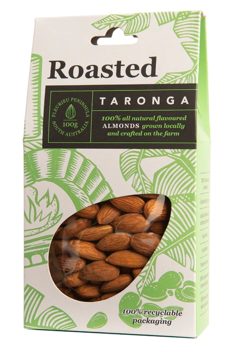 Taronga Almonds Roasted 100g