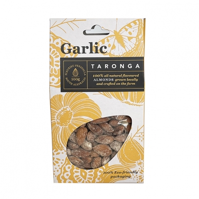 Taronga Almonds Garlic 100g