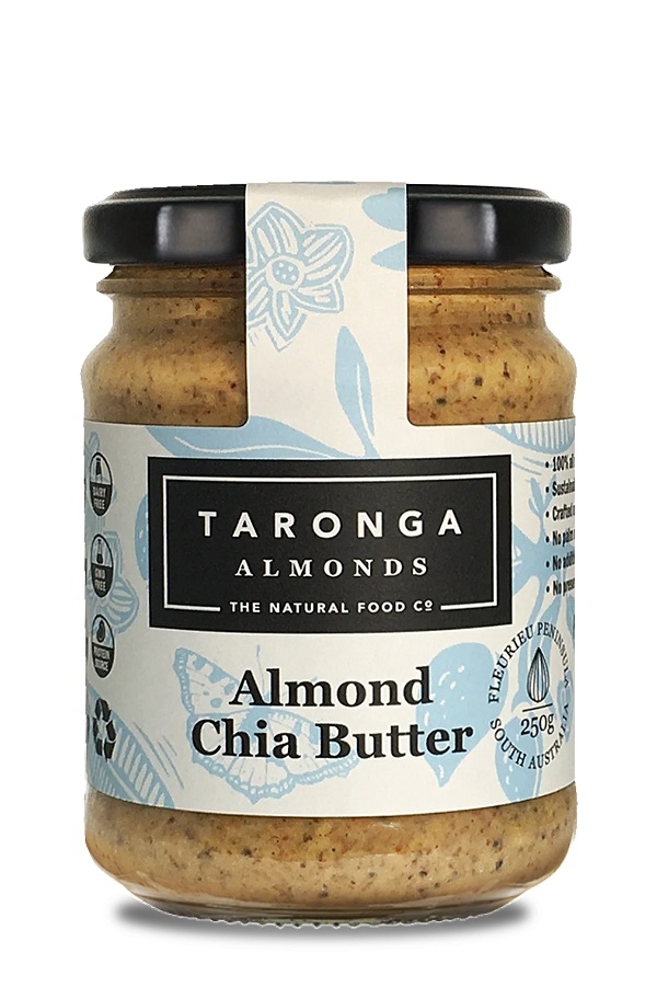 Taronga Almonds Almond Chia Butter 250g