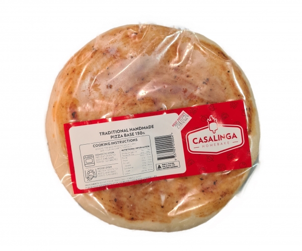 Casalinga Homebake Sauced Pizza Base 8 Inch 130g