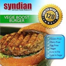 Syndian Lighter Being Burgers Vegie Boost 400g