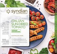 Syndian Sausages Italian Sundried Tomato 300g