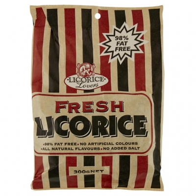 Licorice Lovers Traditional 98% Fat Free 300g