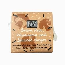 Larderfresh Brown Rice Mushroom & Seaweed Burger 250g