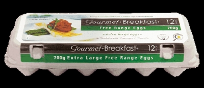 Gourmet Breakfast Free Range Eggs 700g