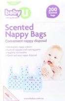 Baby U Nappy Sacks 200pk