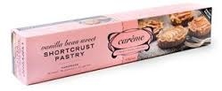 Careme Shortcrust Pastry Vanilla Bean Sweet 445g