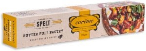 Careme Wholemeal Spelt Butter Puff Pastry 375g