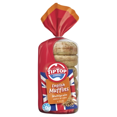 Tip Top Muffins Multigrain 6 Pack 400g