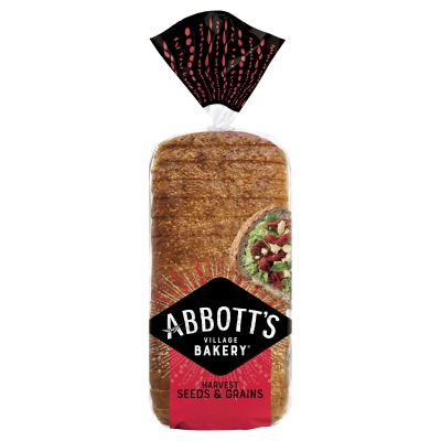 Abbott's Village Bakery Bread Harvest Seeds & Grains 750g