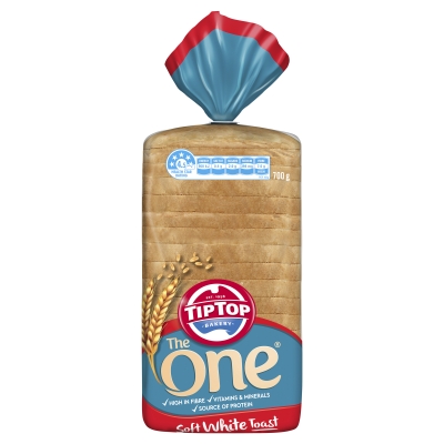 Tip Top Bread The One White Toast 700g