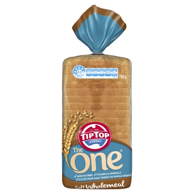 Tip Top Bread The One Wholemeal Sandwich 700g