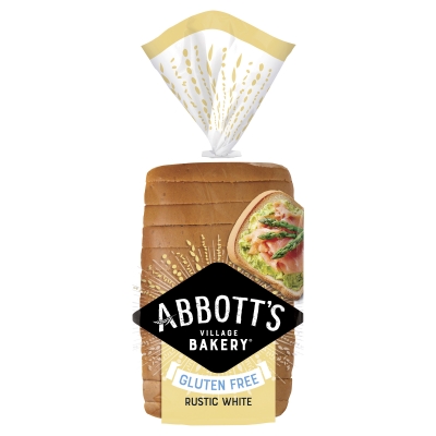 Abbott's Village Bakery Bread Gluten Free White Rustic 500g