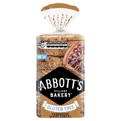 Abbott's Village Bakery Bread Gluten Free Wholemeal 500g